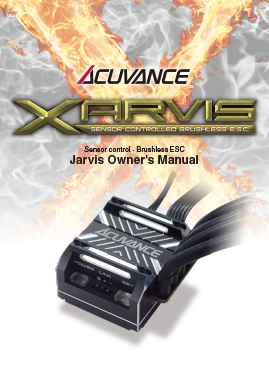 Sensor Controlled Brushless E.S.C.『XARVIS』